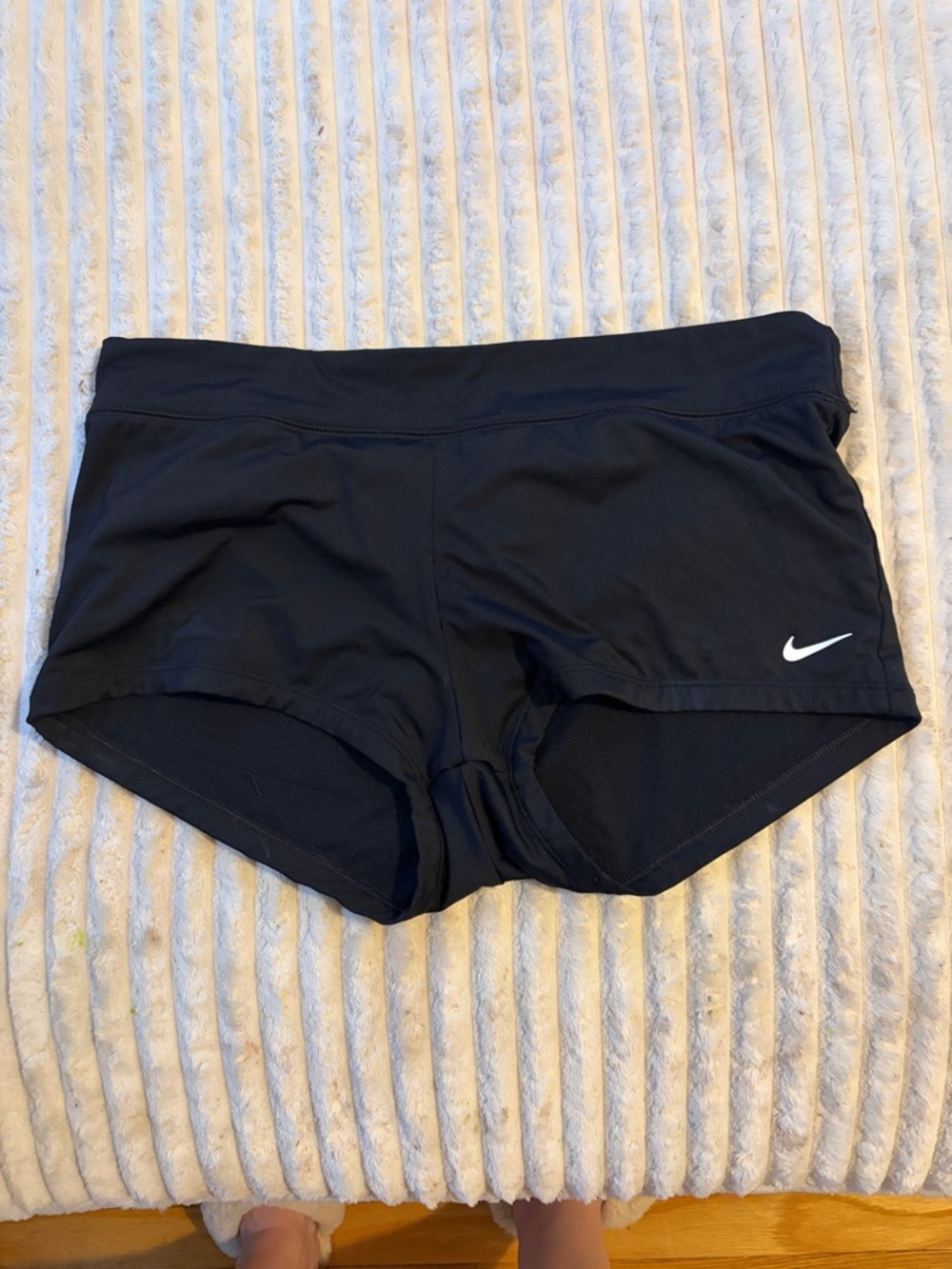 Nike Aqua Blue Tankini Top with Black Swim Shorts - Picture 6 of 6